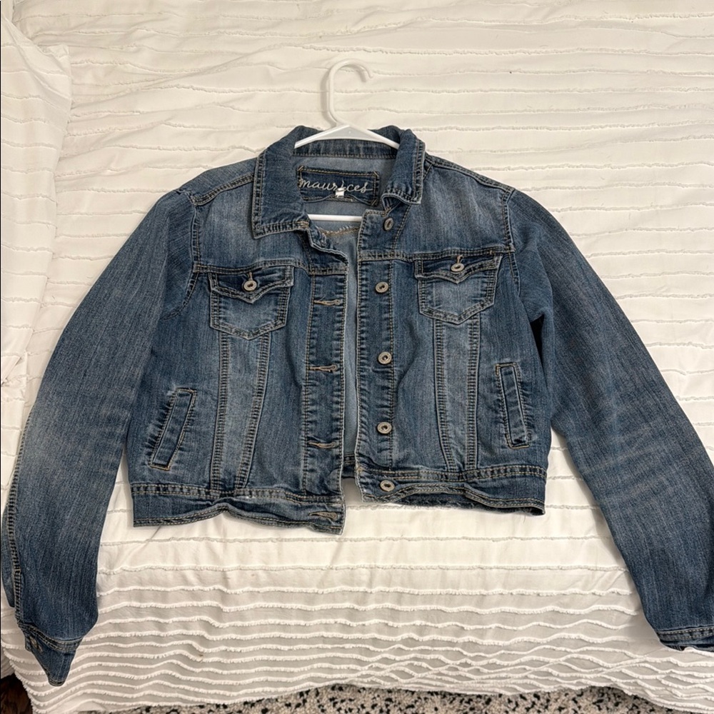 Maurices Blue Jean Jacket Classic Denim Style